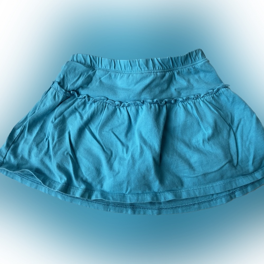 The Childrens Place Girls Skort Size 3T Teal Easter Spring